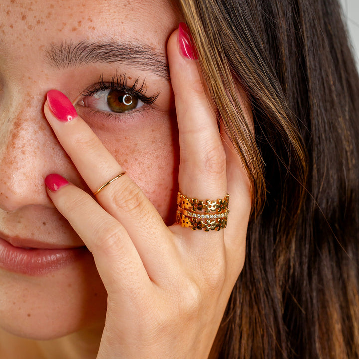 Pavé Whisper Band Ring