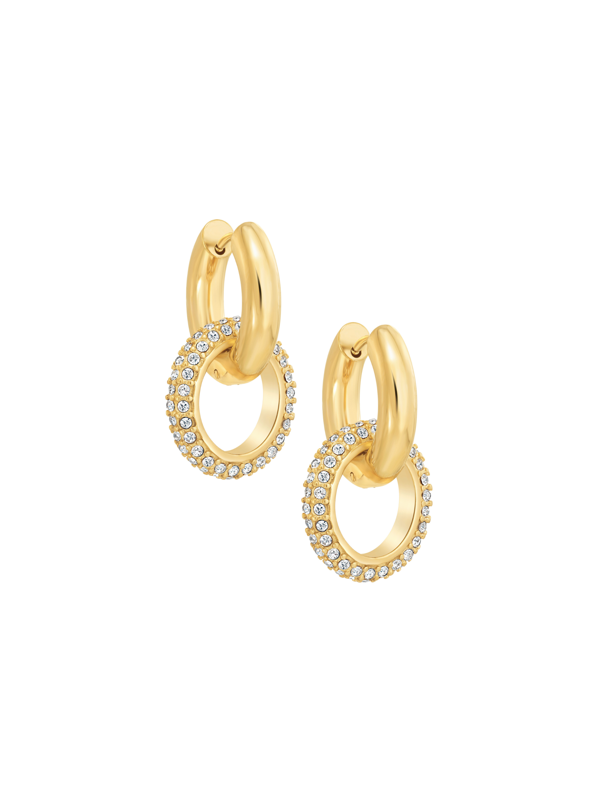 Pave Duo Hoops – Altar PDX