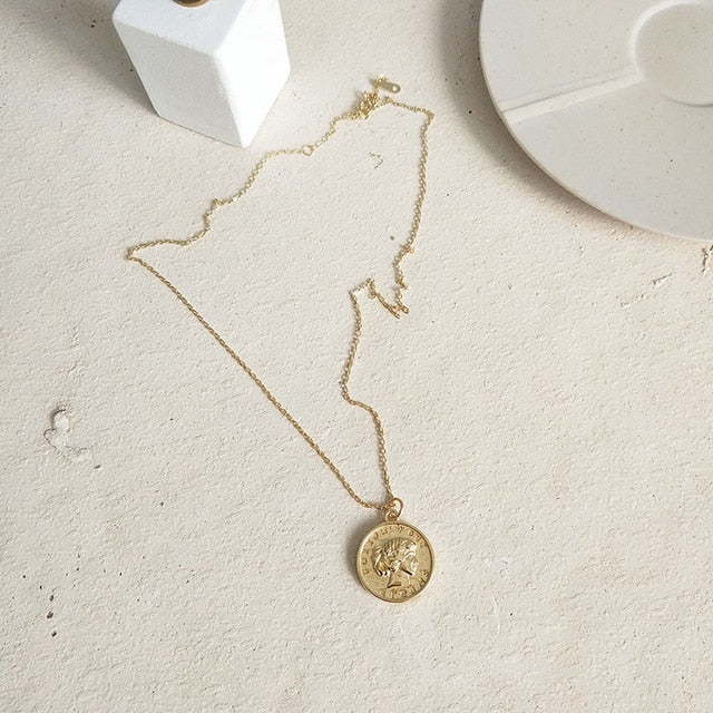 Coin Pendant Necklaces