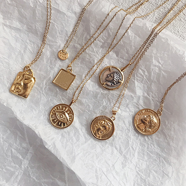 Coin Pendant Necklaces