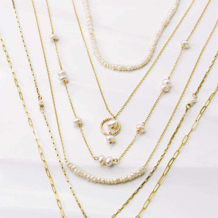 Sola Freshwater Pearl Dainty Necklace