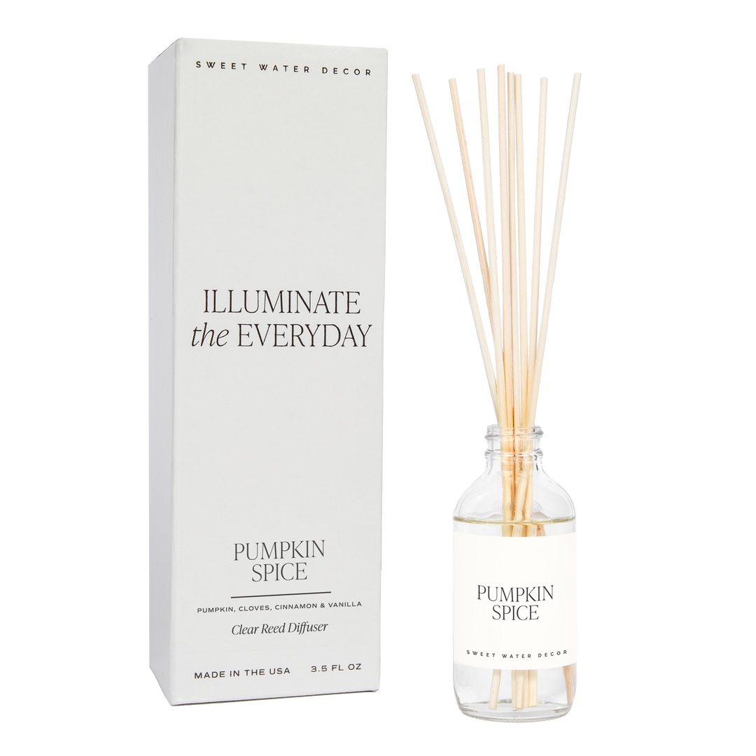 Pumpkin Spice Clear Reed Diffuser