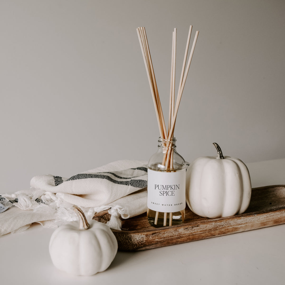 Pumpkin Spice Clear Reed Diffuser