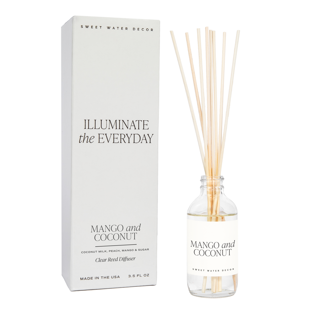 Mango and Coconut Clear Reed Diffuser