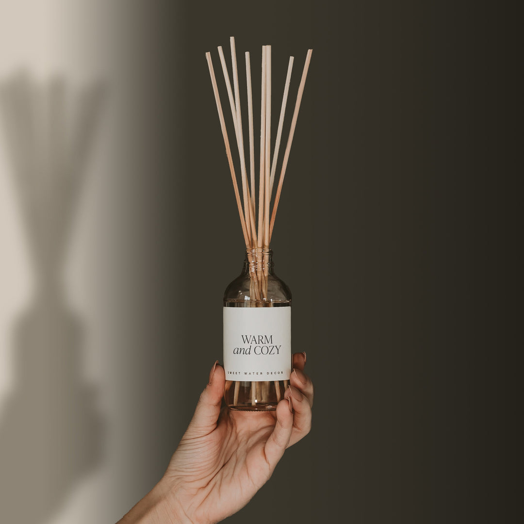 Warm and Cozy Clear Reed Diffuser