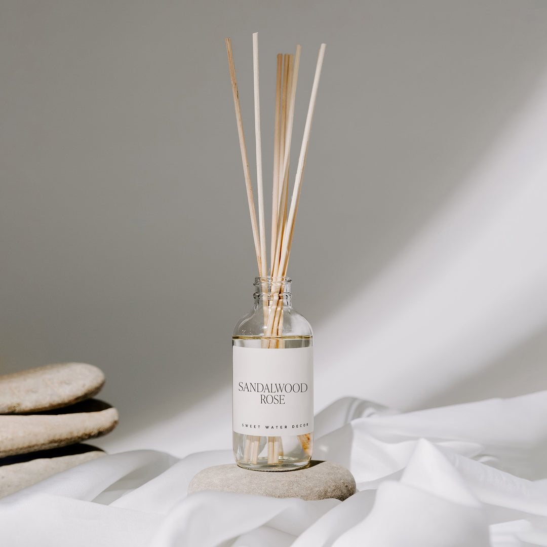 Sandalwood Rose Clear Reed Diffuser