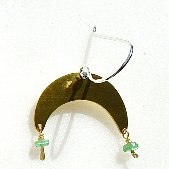 Moon Drop Earrings