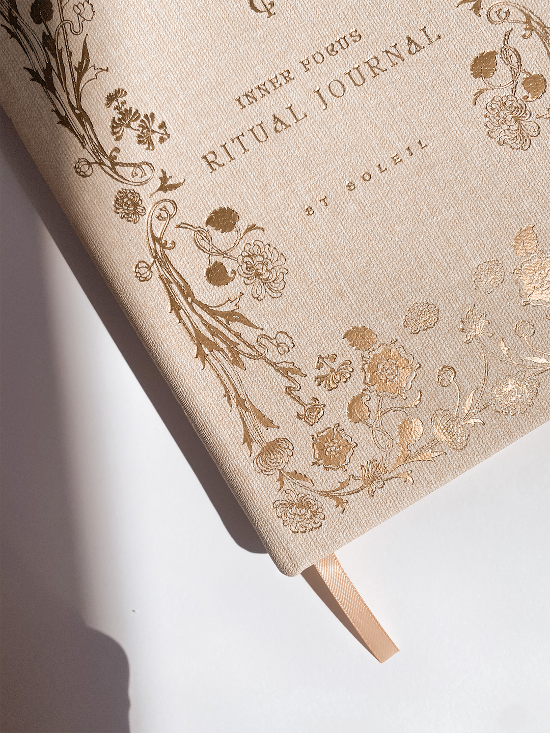 'Inner Focus' Ritual Journal • Linen {Beige}