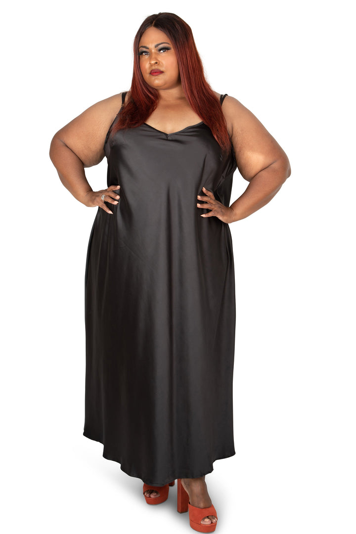 The Best Curve Bias Cut Bamboo Slip Dress - Assorted Colors