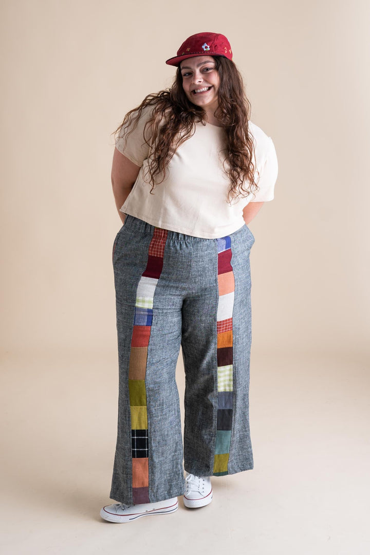 Sunset Pants XXL in Patchwork #1