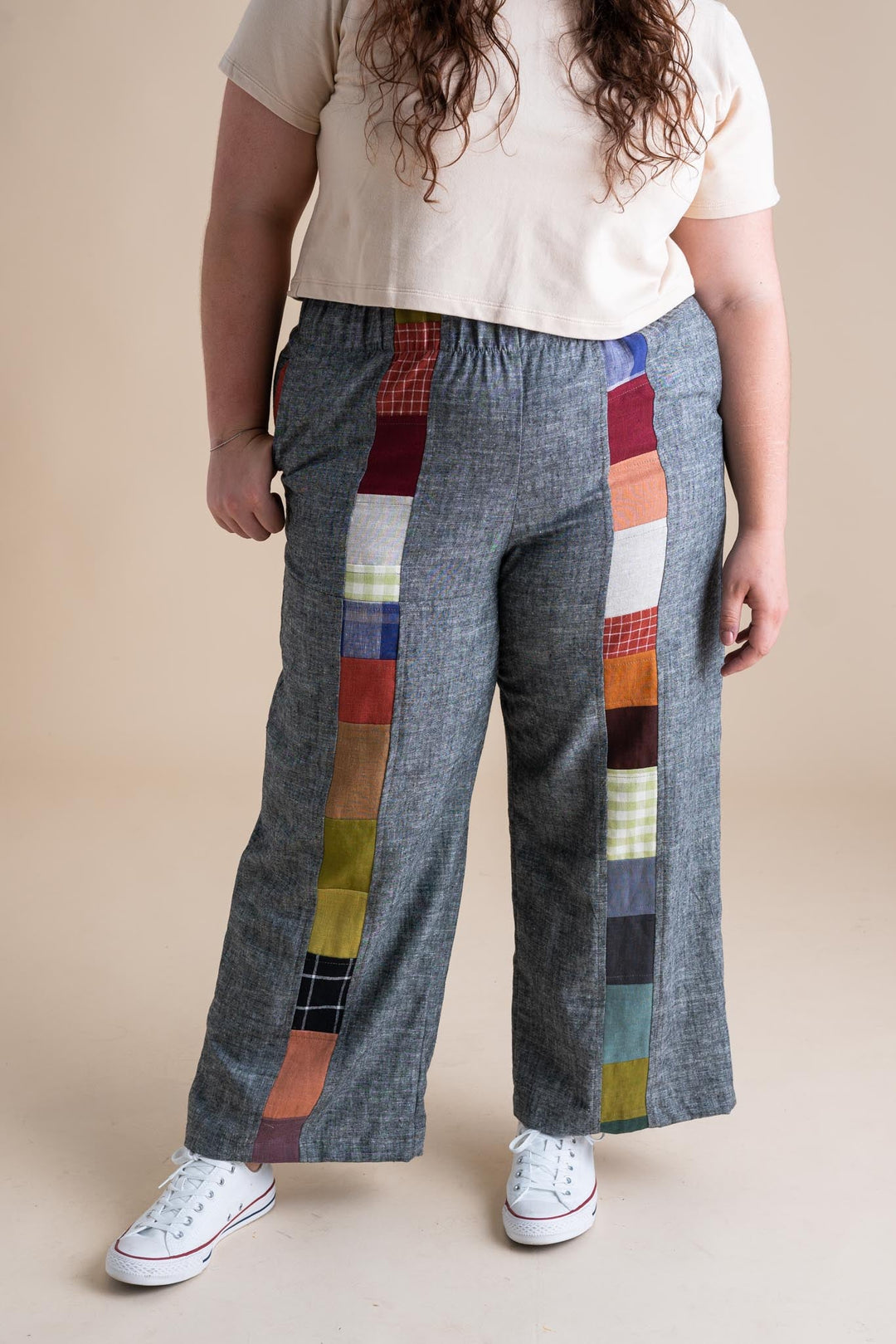 Sunset Pants XXL in Patchwork #1