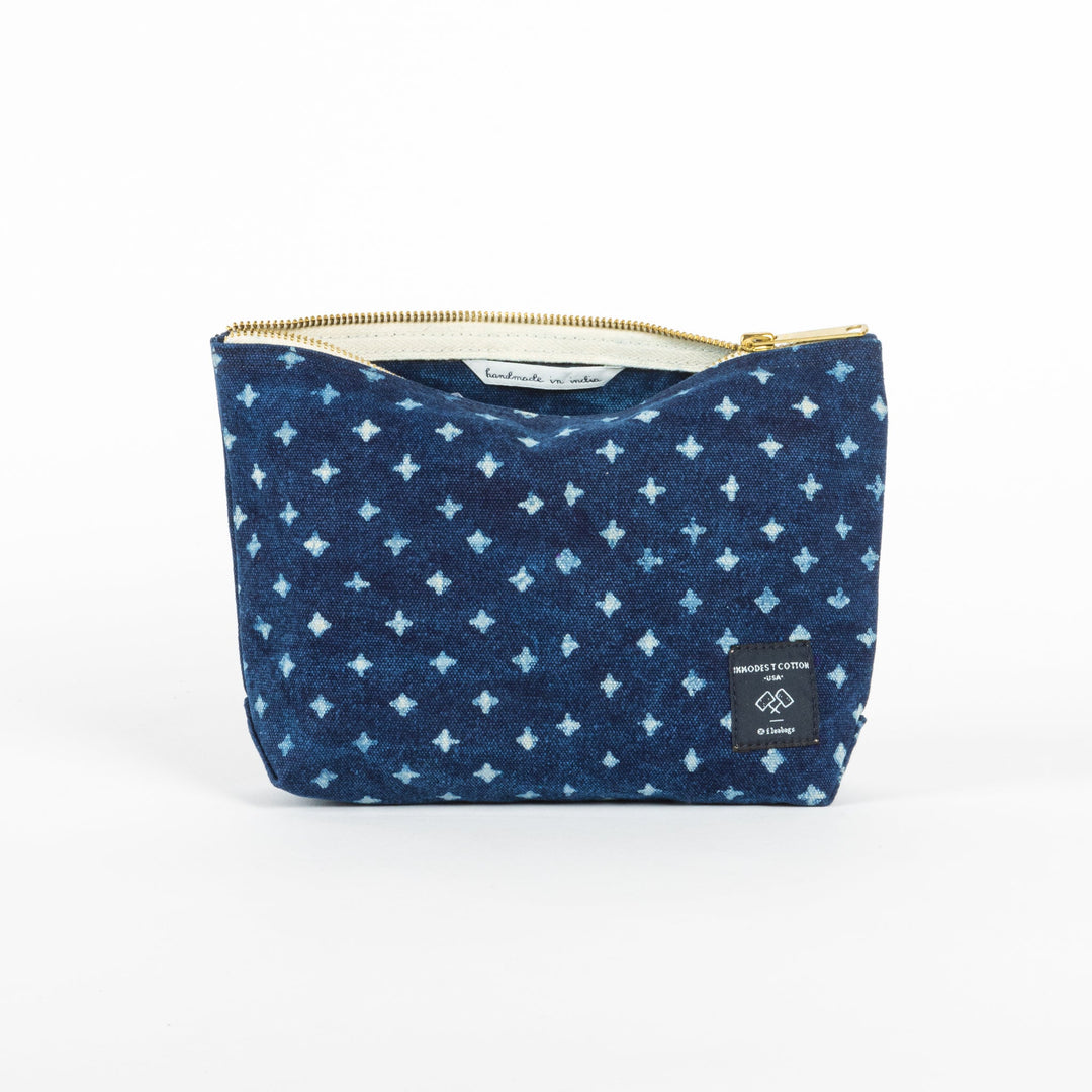 Sardine Pouch | Indigo Cross