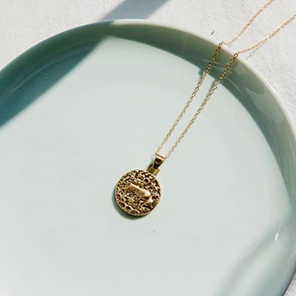 Zodiac Coin Necklace