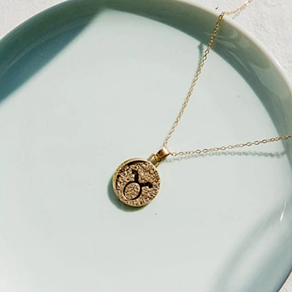 Zodiac Coin Necklace