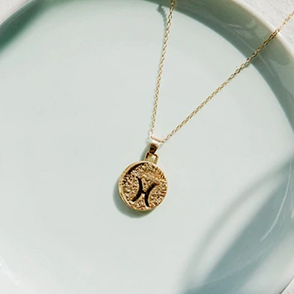 Zodiac Coin Necklace