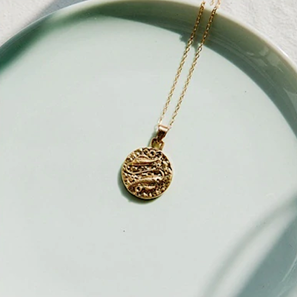 Zodiac Coin Necklace