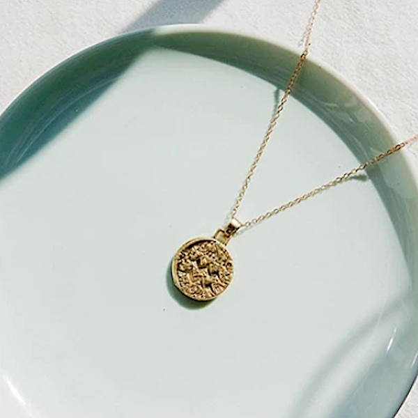 Zodiac Coin Necklace