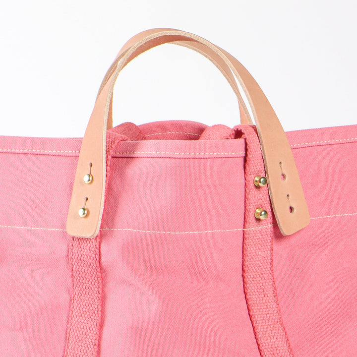 Small East West Tote | Flamingo