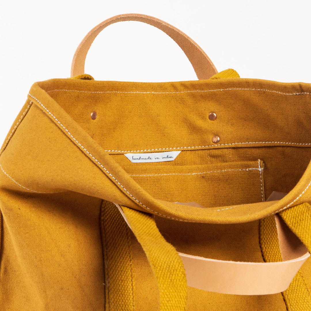 Small East West Tote | Mustard Seed