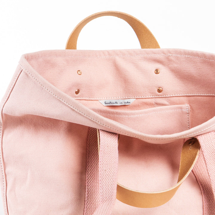 Small East West Tote | Bubblegum