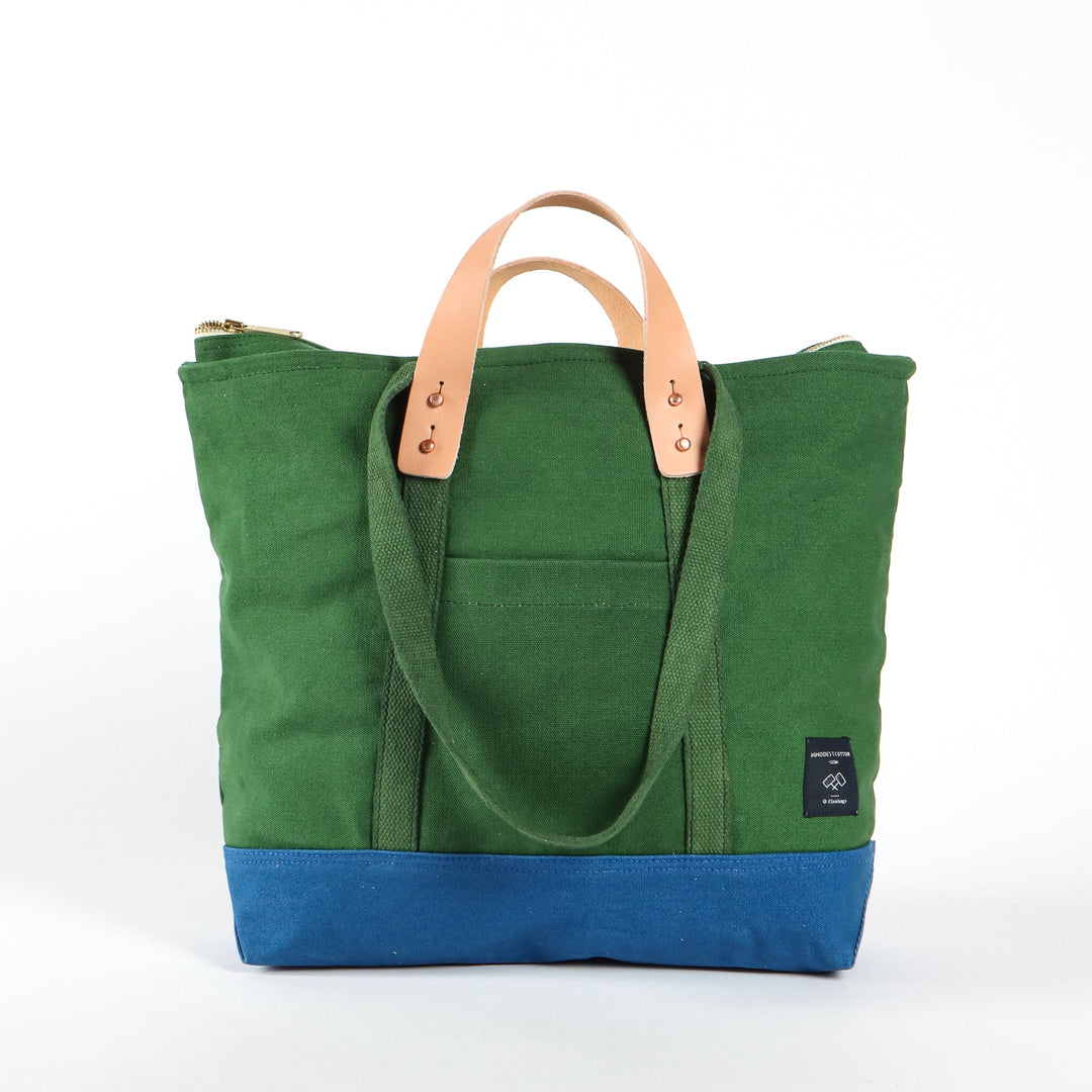 Small Zipper Tote | Pine+Ocean