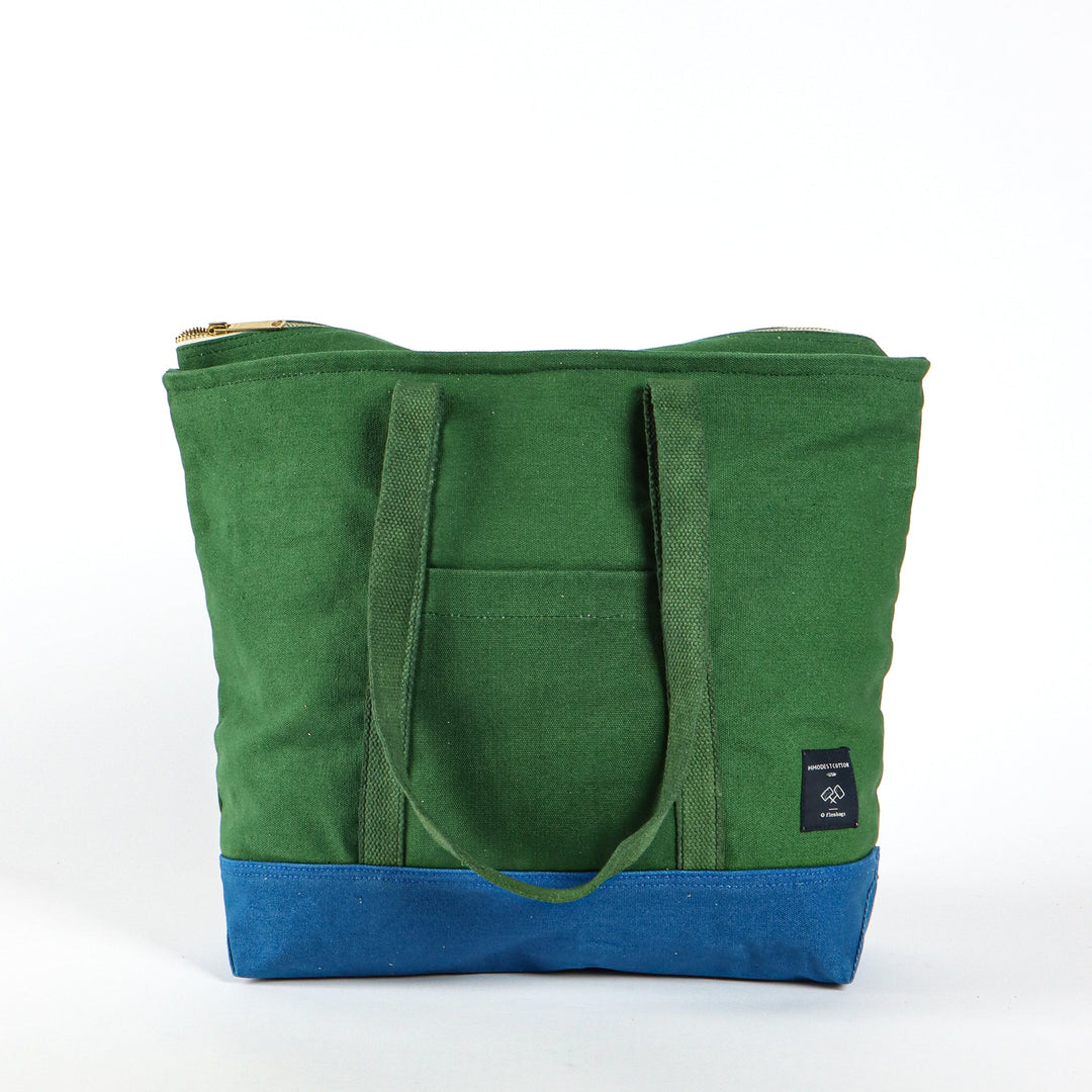 Small Zipper Tote | Pine+Ocean