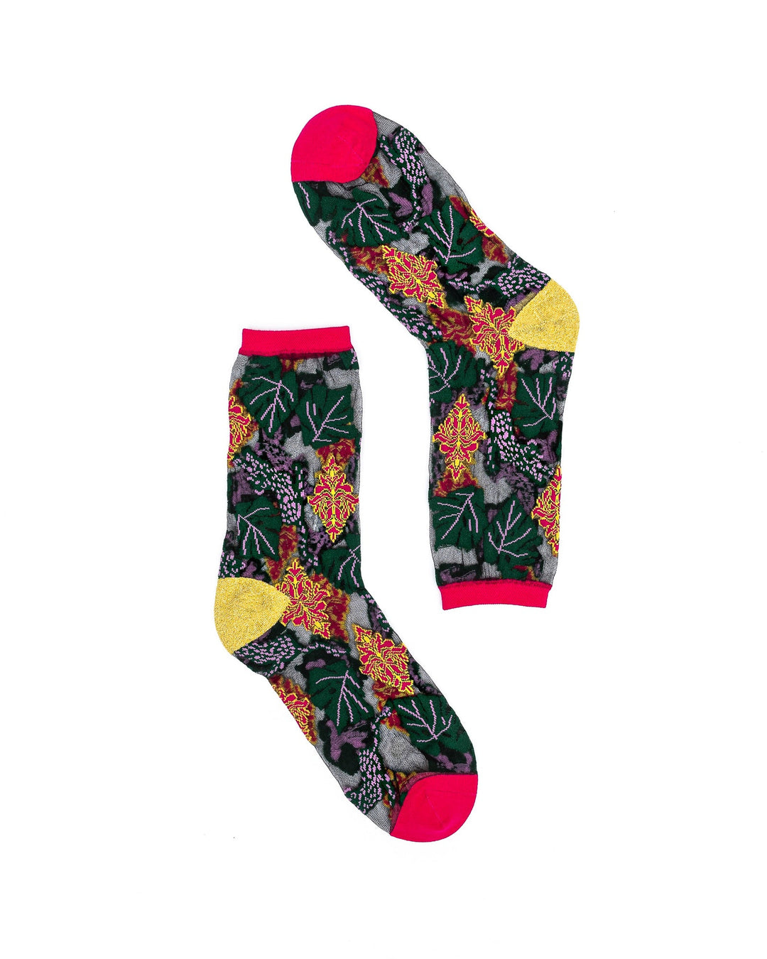 Fancy Floral Sheer Socks Bundle