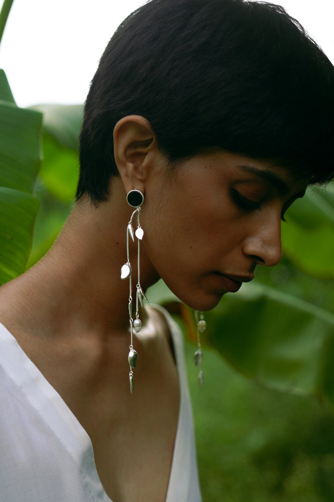 Mango Stem Earrings