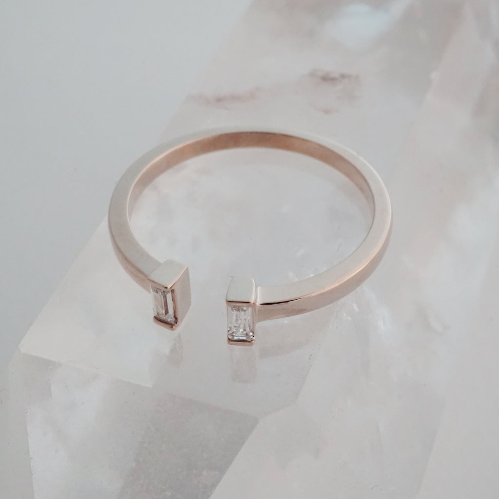 Stevie Baguette Ring