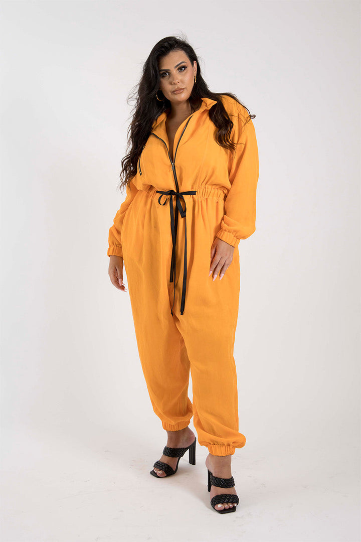 The Flightsuit - Cupro Jumpsuit