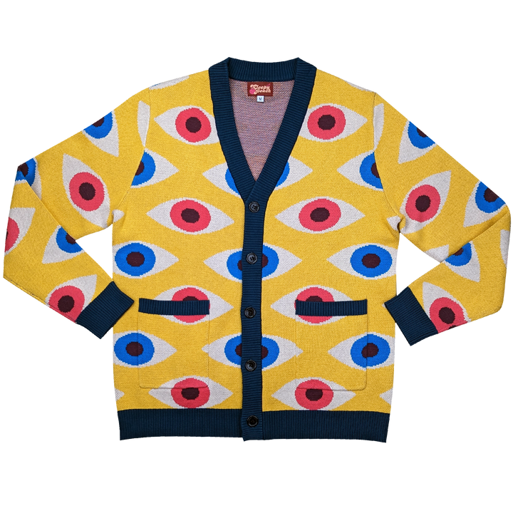 The Bauhaus Eyeball Cardigan - Restocks January (Join the Wait List)