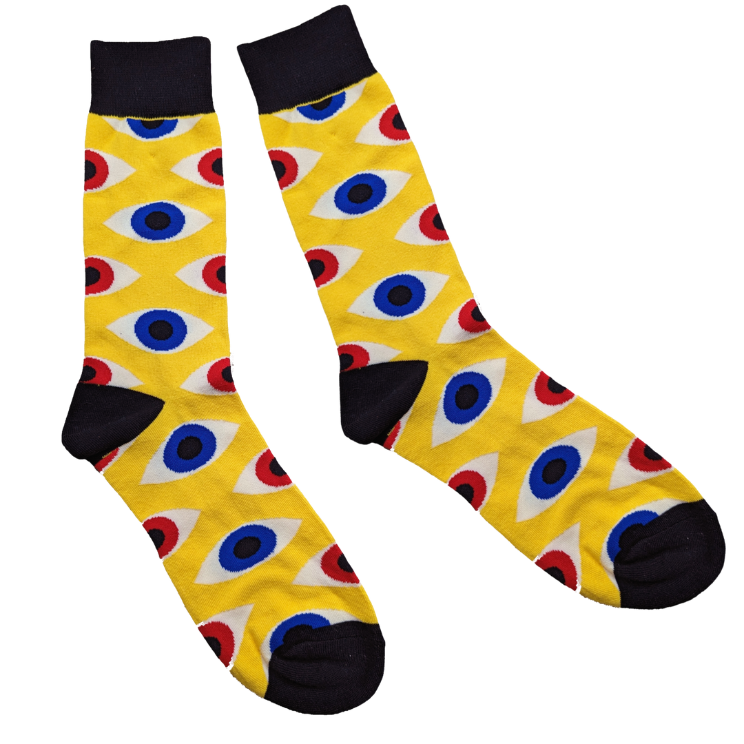 The Bauhaus Eyeball Socks