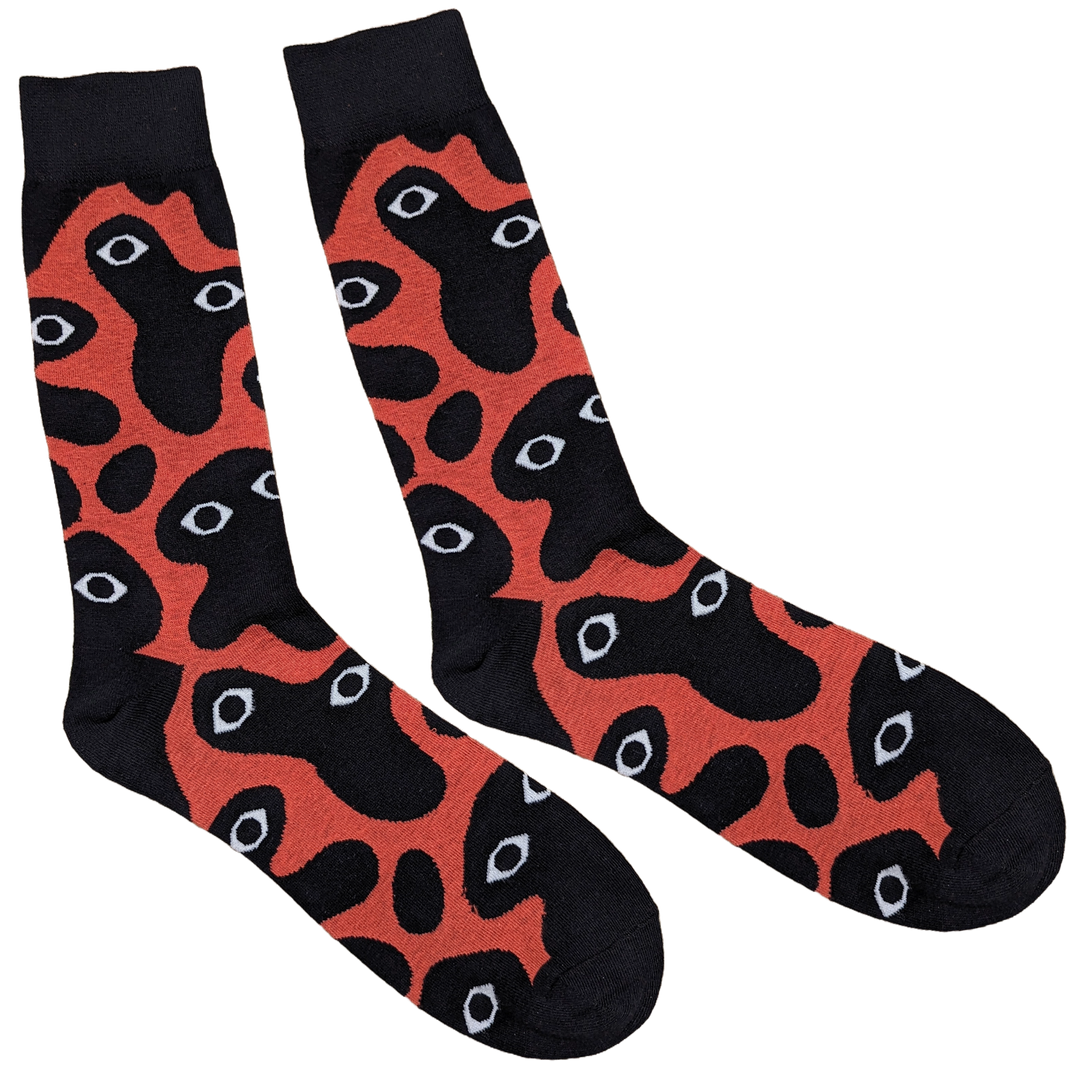 The Bauhaus Nightmare Socks