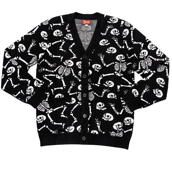 The Skeleton Dance Cardigan - Restocks January (Join the Wait List)