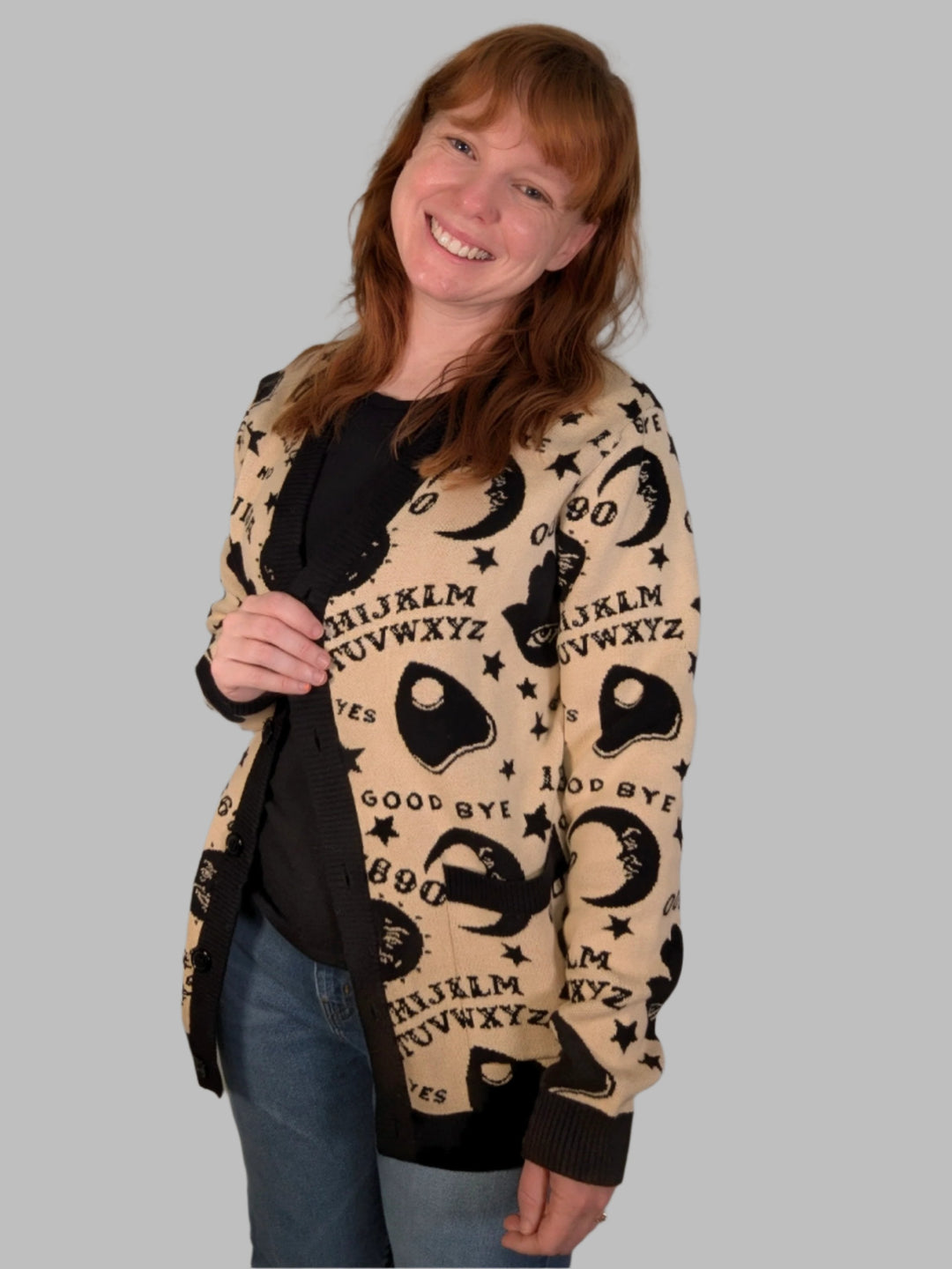 The Ouija Cardigan