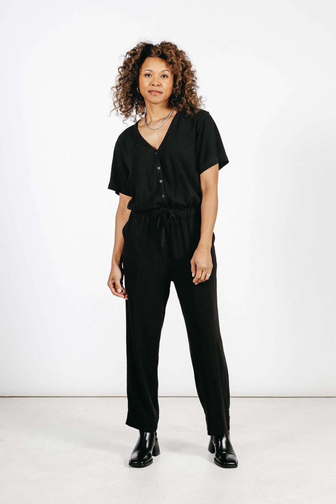 Thea Jumpsuit / Black