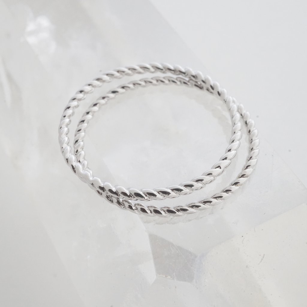 Twisted Rope Rings