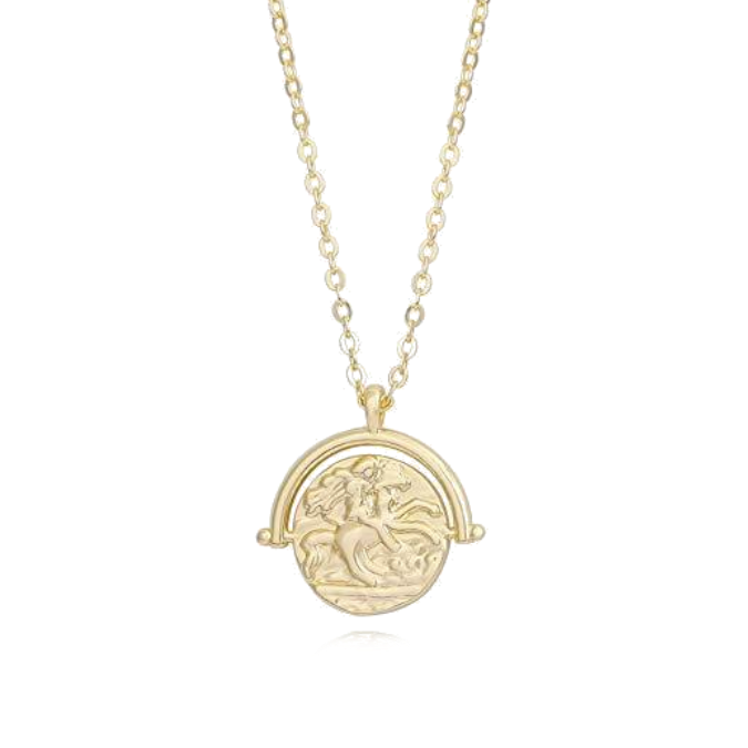 Medallion Coin Necklace