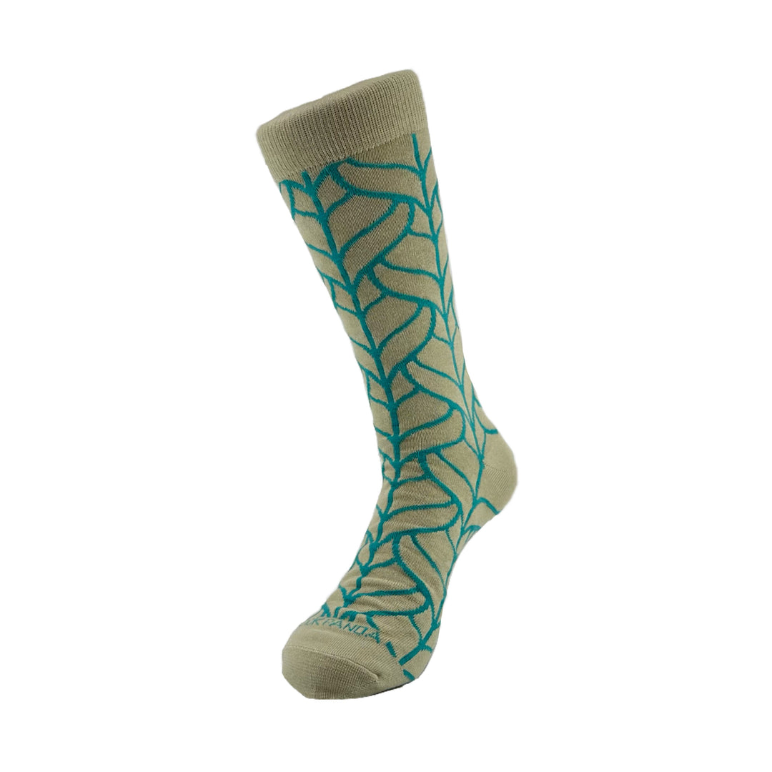 Fall Leaf Patterned Socks from the Sock Panda (Adult Large)