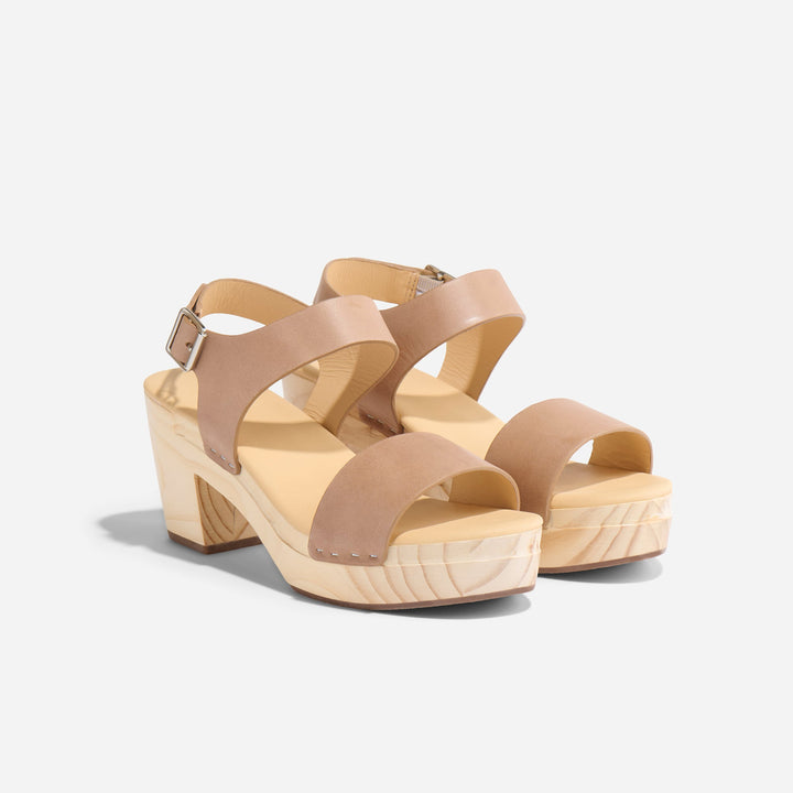 All-Day Open Toe Clog Almond