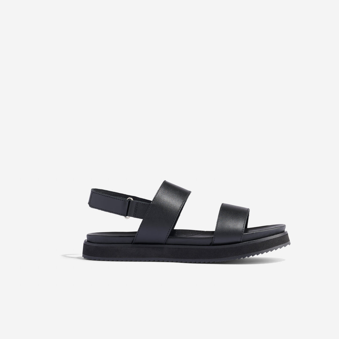 Go-To Flatform Sandal 2.0 Black/Black