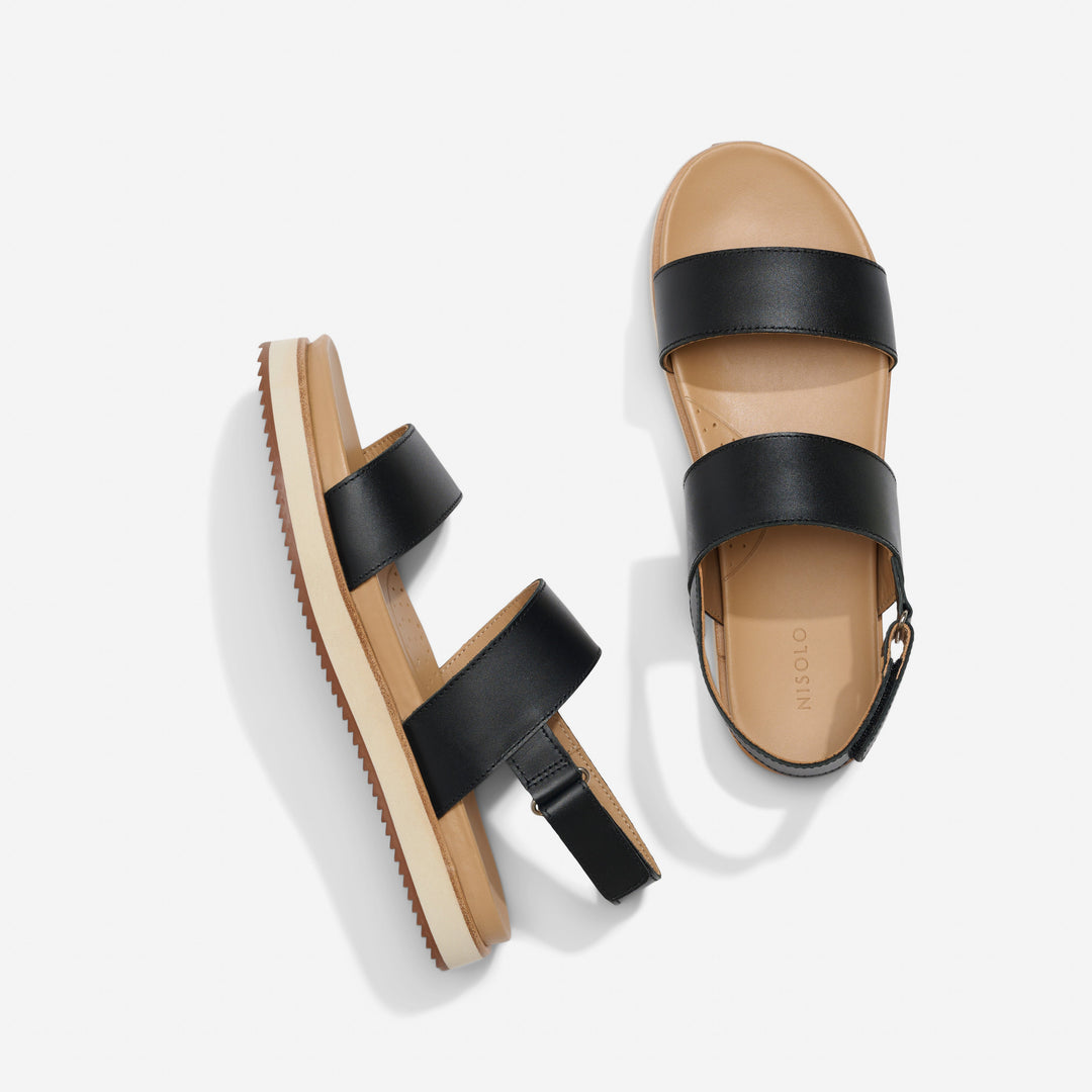 Go-To Flatform Sandal 2.0 Black