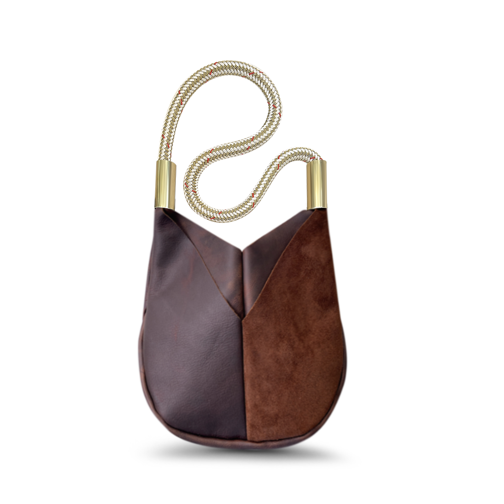 Original Wildwood Bag | Small Crossbody in Brown Leather