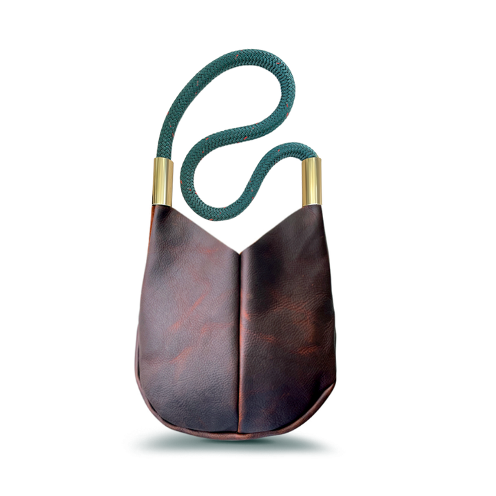 Original Wildwood Bag | Small Crossbody in Brown Leather