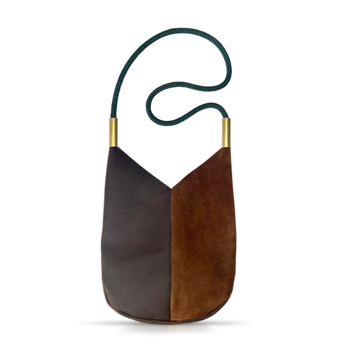 Mermaid Purse | in Brown Leather