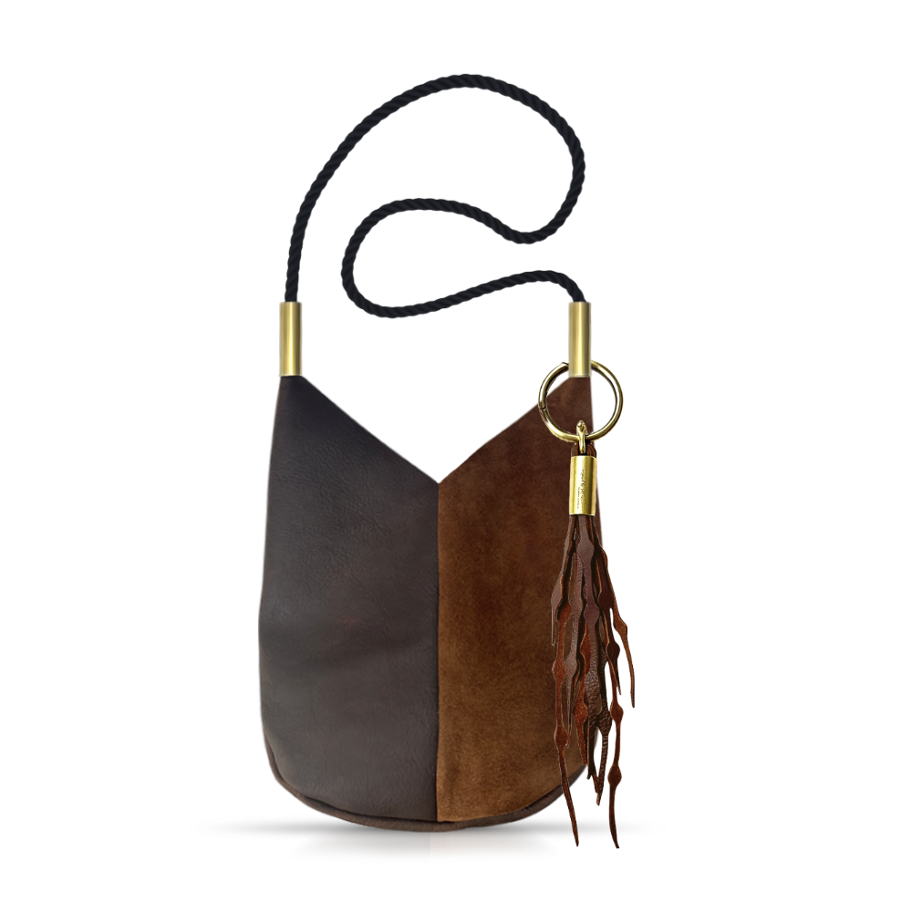 Mermaid Purse | in Brown Leather