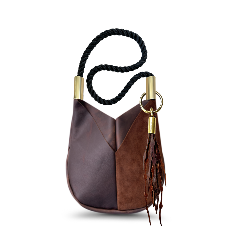 Original Wildwood Bag | Small Crossbody in Brown Leather