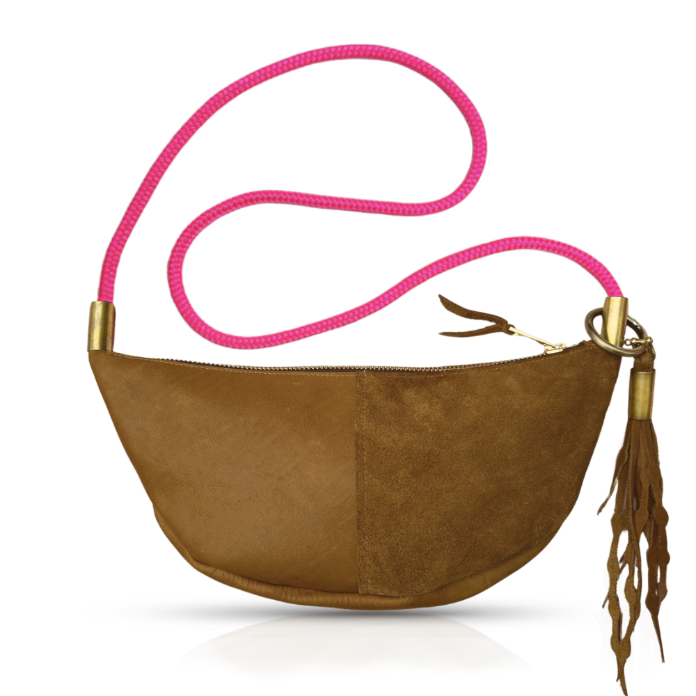 Sling Bag in Beach Nut Leather