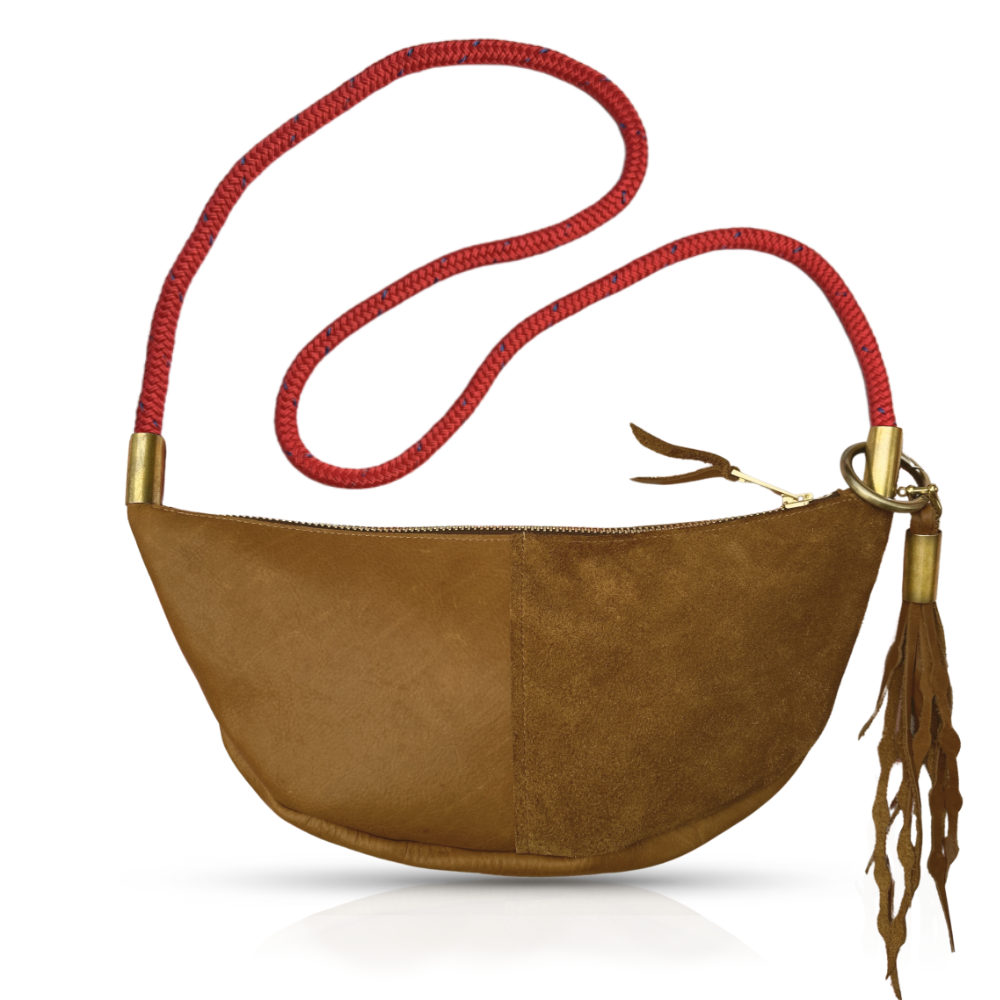 Sling Bag in Beach Nut Leather