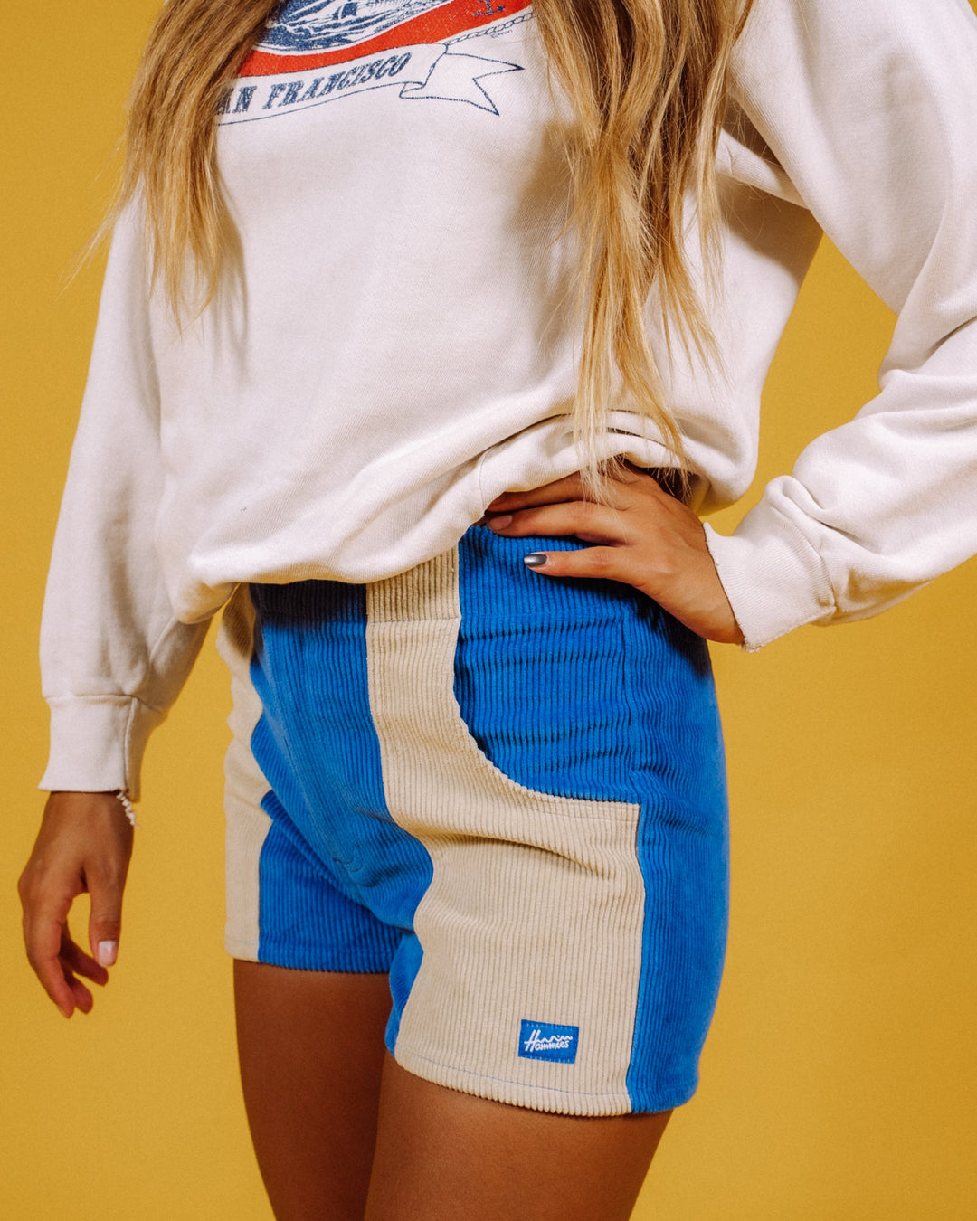 Two-Tone Shorts